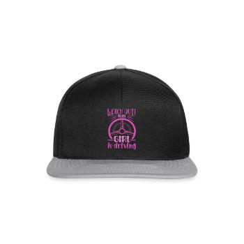 Driving licence test Driving test - Snapback Cap - black/grey - Front