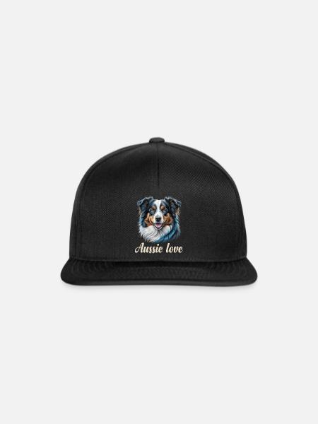 Aussie Liebe - Snapback Cap - Schwarz/Schwarz