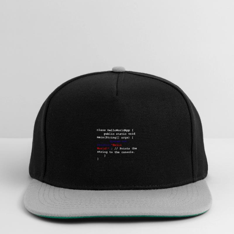 Programmer Coder Software Developer Snapback Cap
