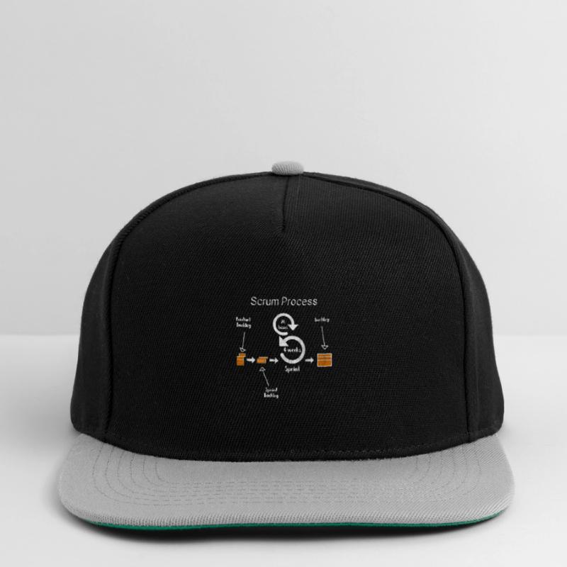 Scrum Process Agil Project Developer Development Snapback Cap