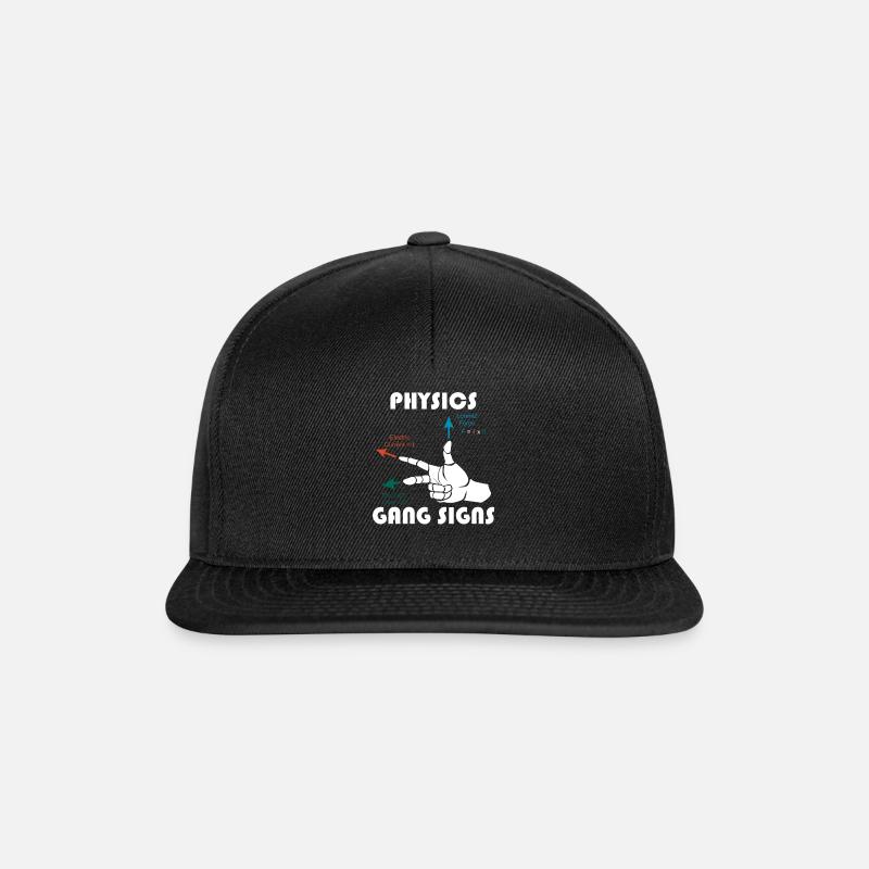 Right Hand Rule Physics Math Teacher Math - Snapback Cap - black/black