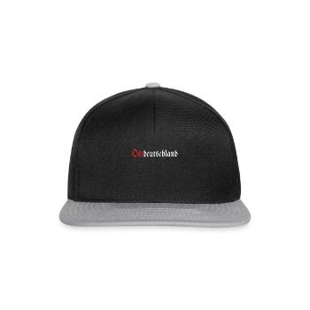 Ostdeutschland - Snapback Cap - Schwarz/Grau - Vorne
