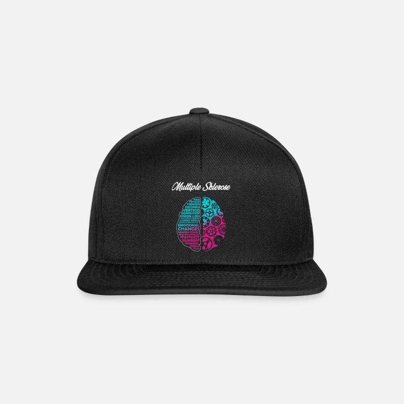 Multiple sclerosis, consciousness - Snapback Cap - black/black