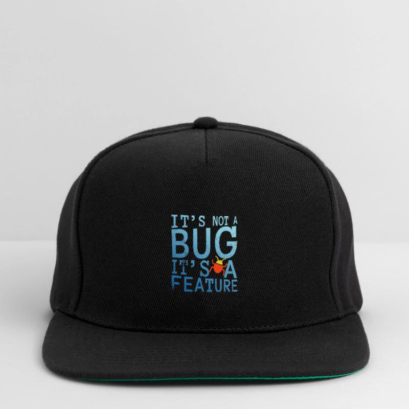 Programmer coder gift idea Snapback Cap