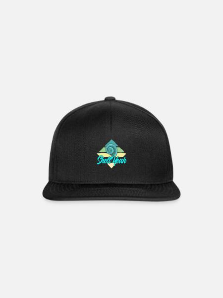 Shell yeah - Snapback Cap - Schwarz/Schwarz