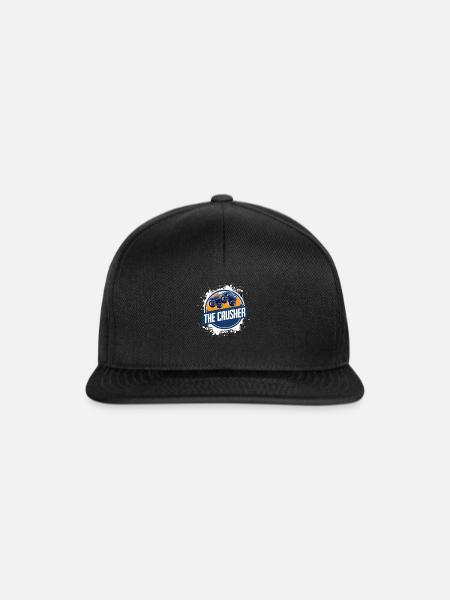Monstertruck - Snapback Cap - Schwarz/Schwarz