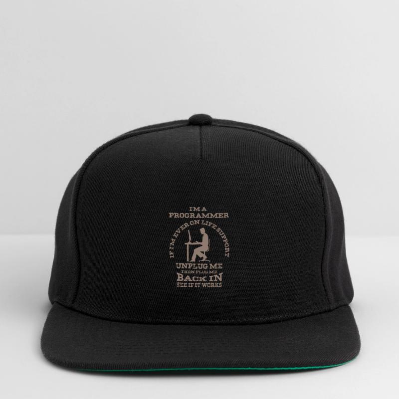 Ich bin ein Programmierer - Lustiges Computerprogr Snapback Cap