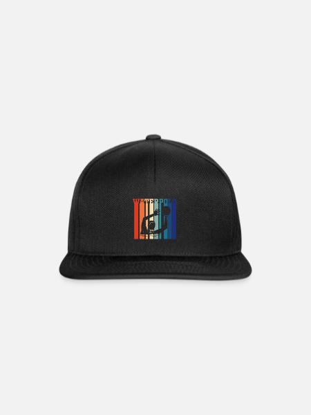 Wasserball - Snapback Cap - Schwarz/Schwarz