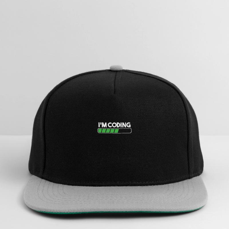 Coding Coder Programming Programmer Entwickler Geschenk Snapback Cap