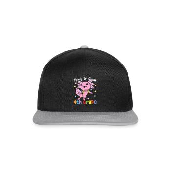 Ready To Crush 4th Grade Elementary School - Casquette snapback - noir/gris - Devant
