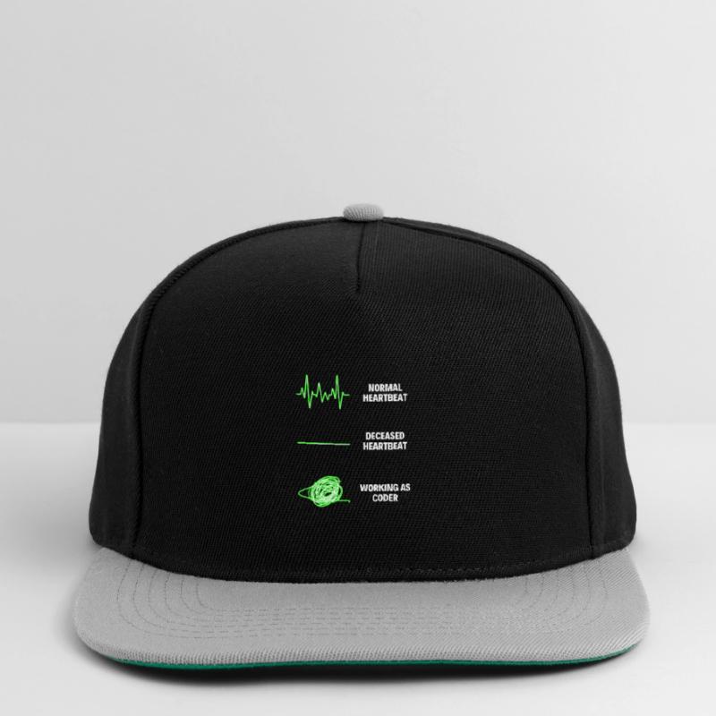 Coder Professional Worker Software Developer Jobs Snapback Cap
