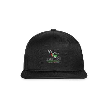 United Arab Emirates Dubai - Snapback Cap - black/black - Front