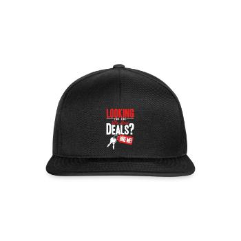 Maison Vendre Agent Immobilier Cadeau - Casquette snapback - noir/noir - Devant