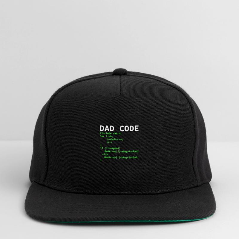 Développeur Coder Programmeur Papa Casquette snapback