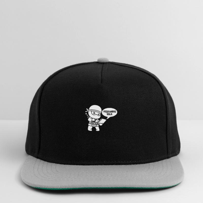 Developer Coder Programmer Ninja Snapback Cap