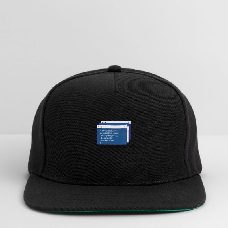 Entwickler Coder Programmierer Vater Snapback Cap