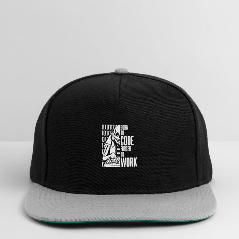 Développeur Coder Programmeur Squelette Casquette snapback