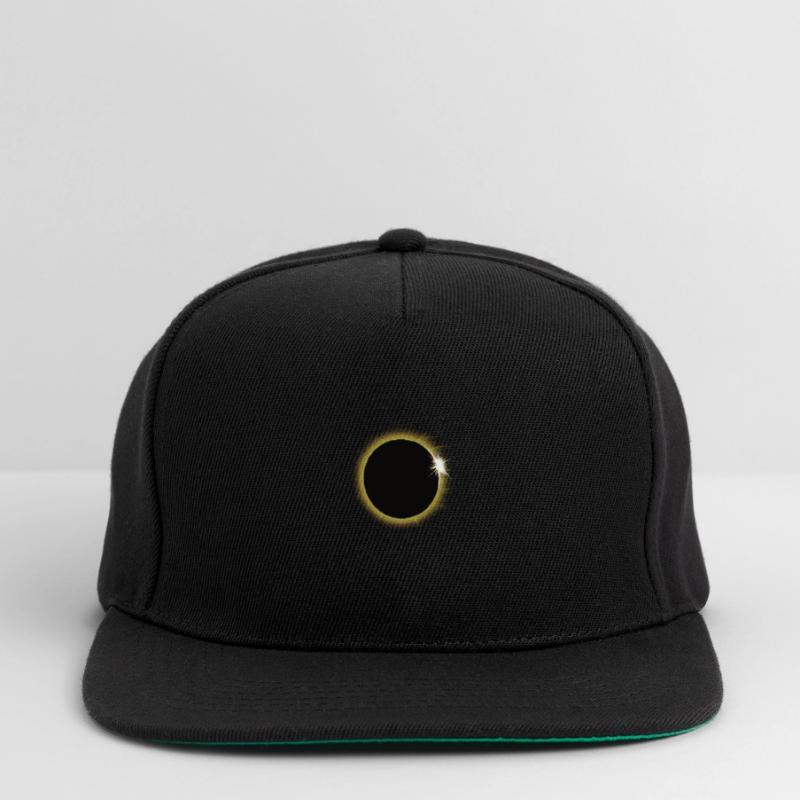 Solar eclipse Snapback Cap
