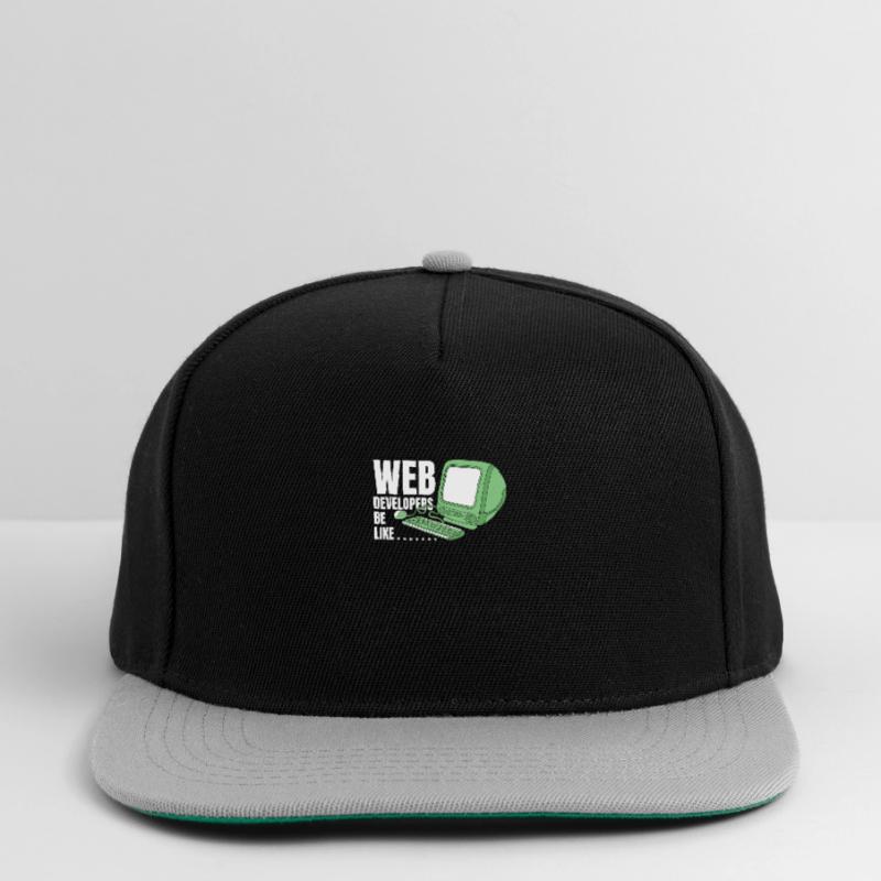Web Developer Web Developer Funny Snapback Cap
