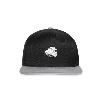 Jet Ski Hai - Snapback Cap - Schwarz/Grau - Vorne