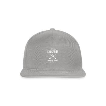 Chasseur de Galinette cendrée - Réplique culte - Casquette snapback - graphite/graphite - Devant