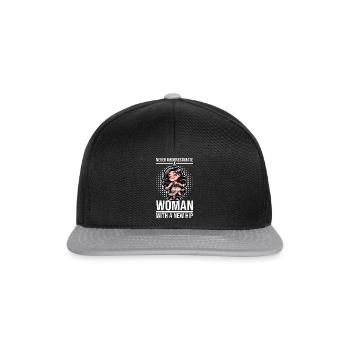 Hip Replacement Surgery Arthroplasty - Snapback Cap - black/grey - Front