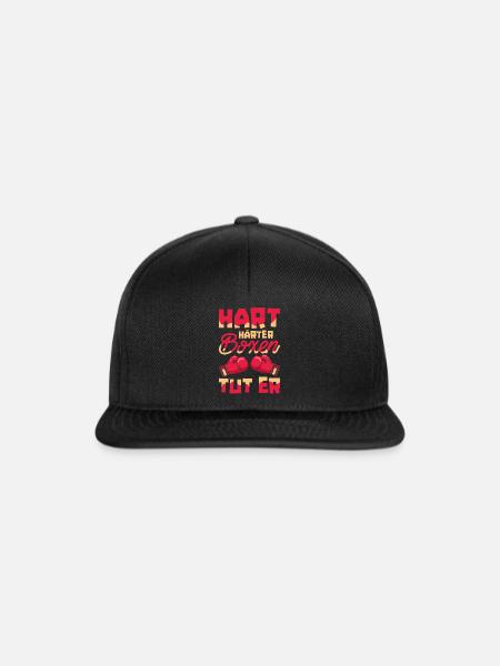 Boxen Boxer - Snapback Cap - Schwarz/Schwarz