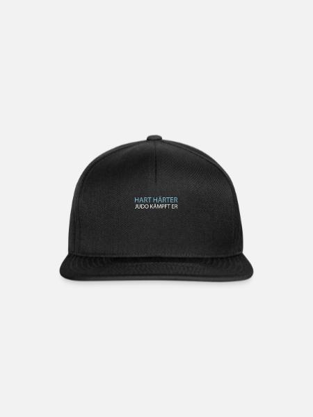 Judoka - Snapback Cap - Schwarz/Schwarz
