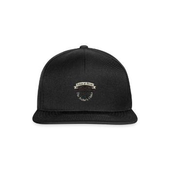 Bogenschütze - persischer Bogen - Snapback Cap - Schwarz/Schwarz - Vorne