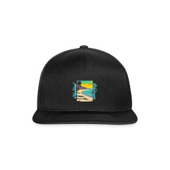 My Kind of Dream - Beach - Snapback Cap - black/black - Front