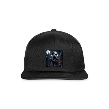Vamp Alien - Snapback Cap - Schwarz/Schwarz - Vorne