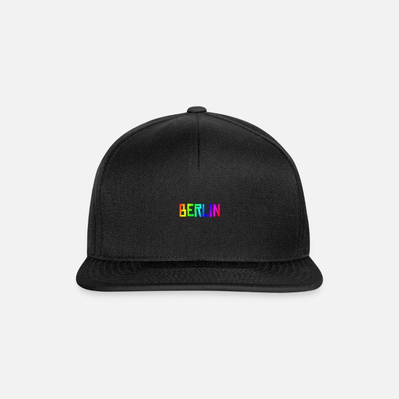Berlin - Snapback Cap - Schwarz/Schwarz