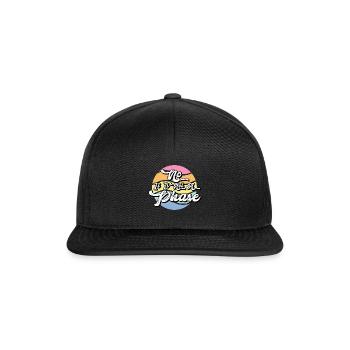 Gay Thanksgayving Pas Une Phase De Fierté - Casquette snapback - noir/noir - Devant