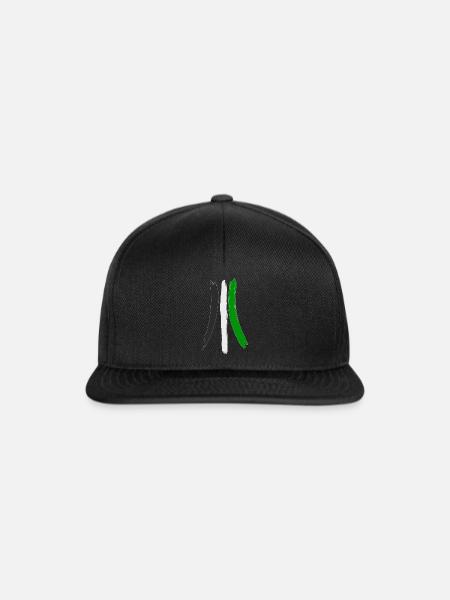 96er For Live - Snapback Cap - Schwarz/Schwarz