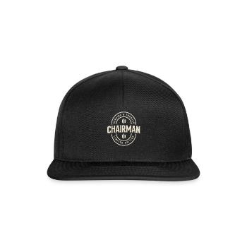Genuine Chairman Style - Snapback Cap - black/black - Front