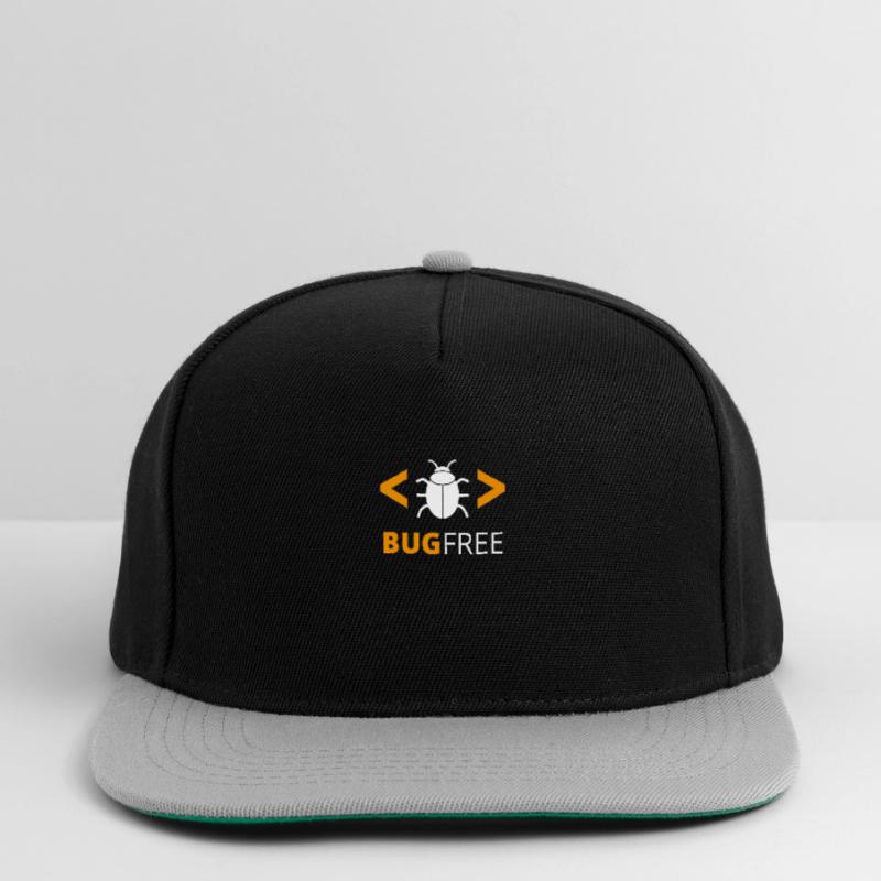 Bugfree Fehlerfrei Programmierer Code Geek Snapback Cap