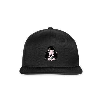 Dachshund Trendy Dog Gift Wiener Dog - Snapback Cap - black/black - Front