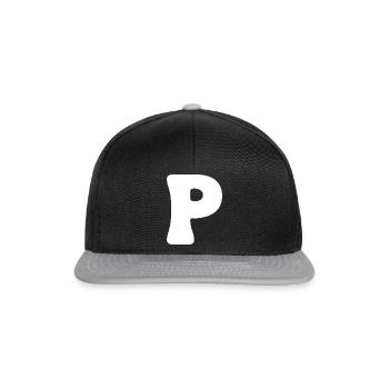 P - Snapback Cap - black/grey - Front
