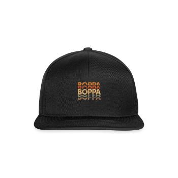 Boppa Legendary - Funny Father's Day - Snapback Cap - black/black - Front