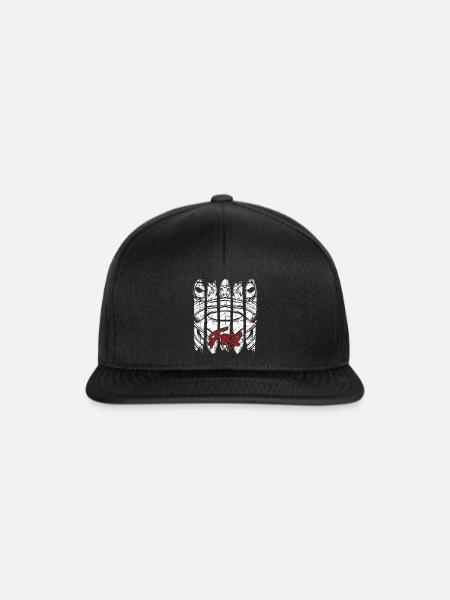 Frosch - Snapback Cap - Schwarz/Schwarz