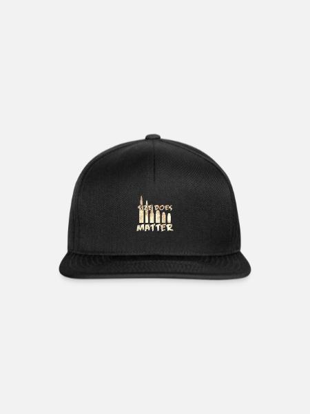 Waffenbesitzer - Snapback Cap - Schwarz/Schwarz