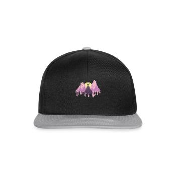 Chine paysage asiatique vintage voyager - Casquette snapback - noir/gris - Devant