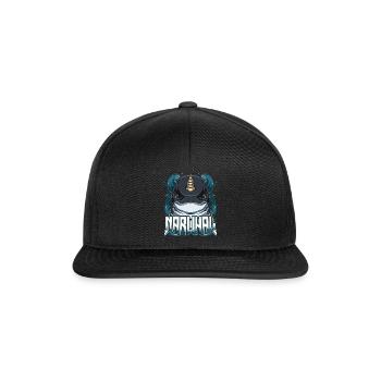 Narwals - Snapback Cap - Schwarz/Schwarz - Vorne
