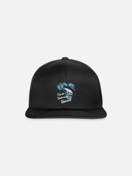Narwals - Snapback Cap - Schwarz/Schwarz