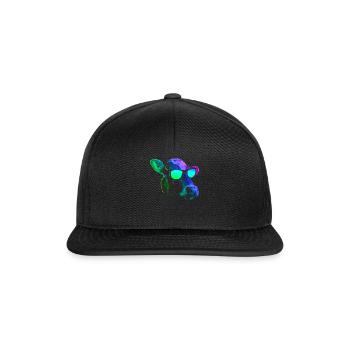 vache fraîche - Casquette snapback - noir/noir - Devant