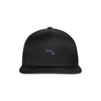 Après ski - Snapback Cap - black/black - Front