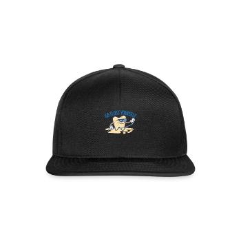 Go Floss Yourself Dentist Teeth Hygenie Dental - Snapback Cap - black/black - Front