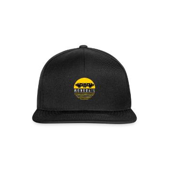 Public Transportation Stand Clear Of - Snapback Cap - black/black - Front