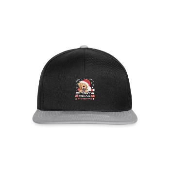 Labrador Christmas Market - Snapback Cap - black/grey - Front