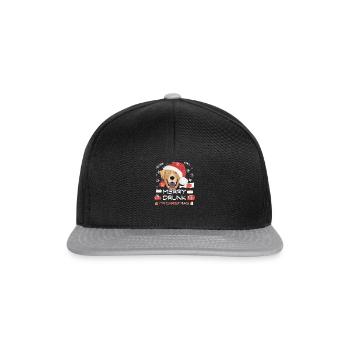 Labrador Christmas Market - Snapback Cap - black/grey - Front